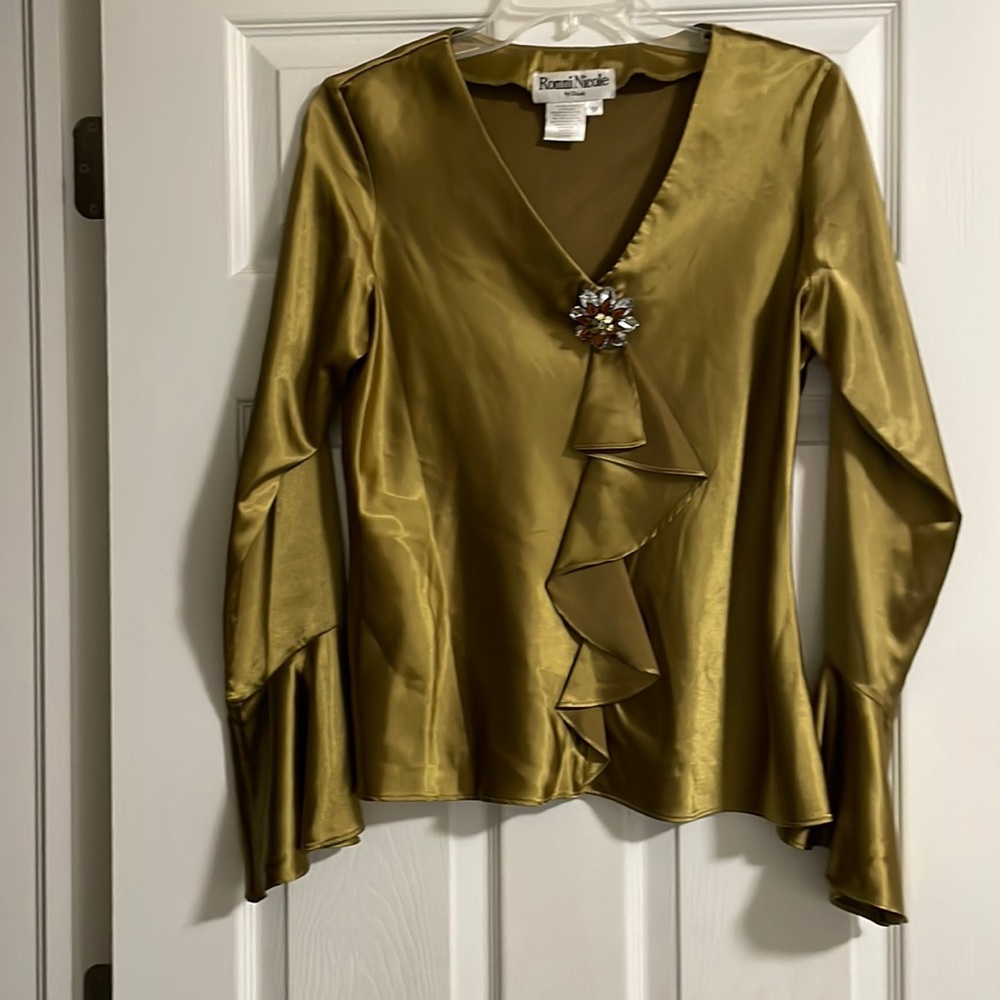 Silky fancy top